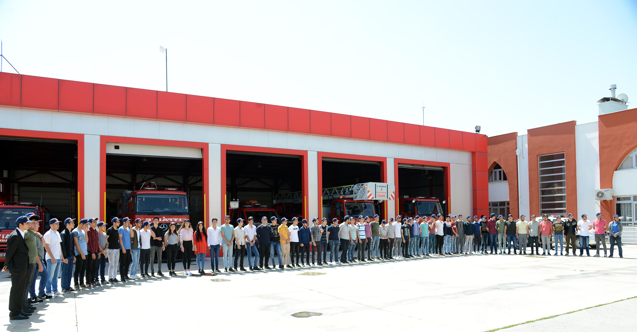 Geleceğin İtfaiyecileri Mezuniyet Sevinci Yaşadı