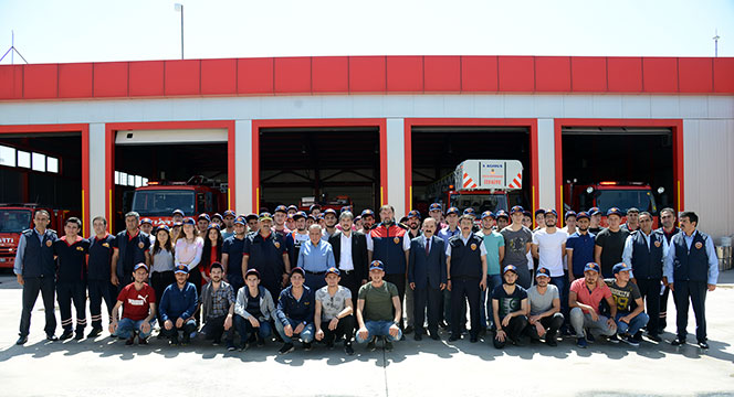 Geleceğin İtfaiyecileri Mezuniyet Sevinci Yaşadı