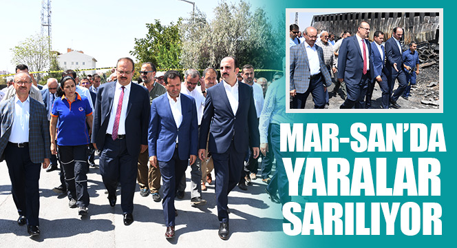 Yangın Felaketi Yaşayan Mar-San'da Yaralar Sarılıyor 