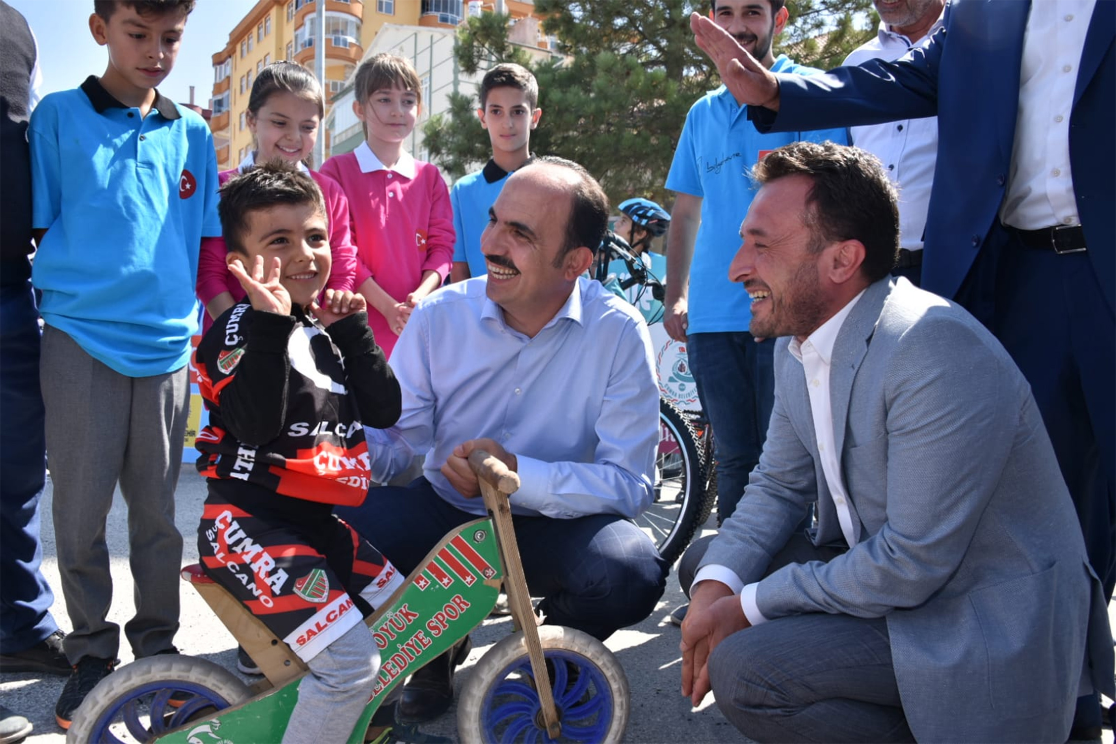 Başkan Altay Sağlıklı Yaşam İçin Çocuklarla Birlikte Pedal Çevirdi 