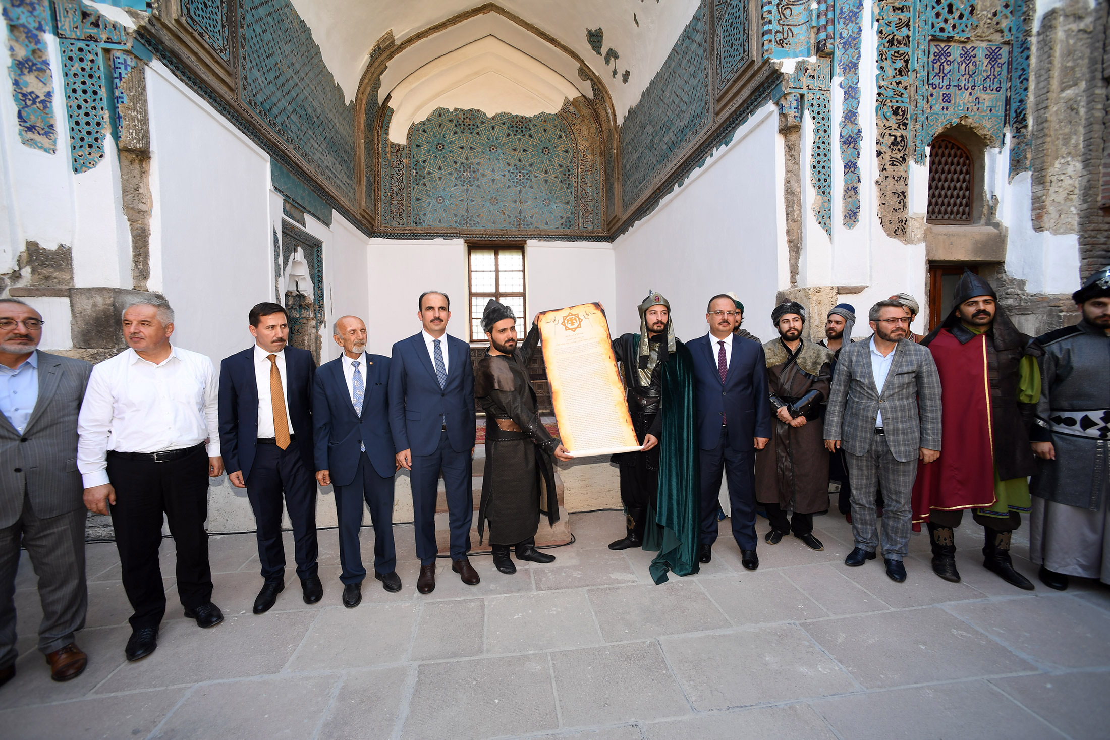 Konya'dan Gönderilen Sultan Alâeddin'in Berat ve Sancağı Söğüt'te Teslim Alındı