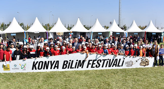 Konya Bilim Festivali Bilim Meraklılarına Kapılarını Açtı