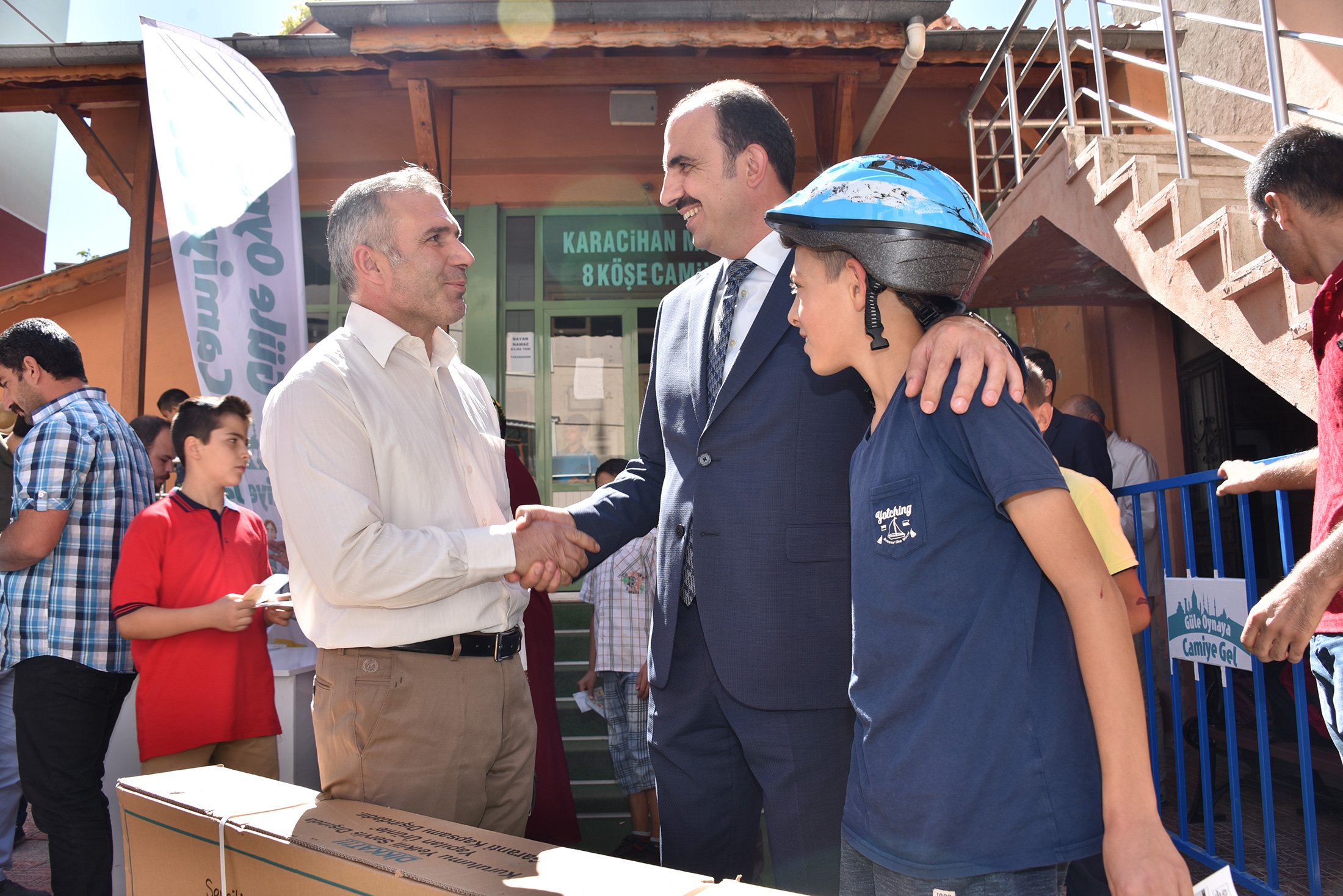 Başkan Altay, Bisiklet Kazanan Çocukların Mutluluğuna Ortak Oldu