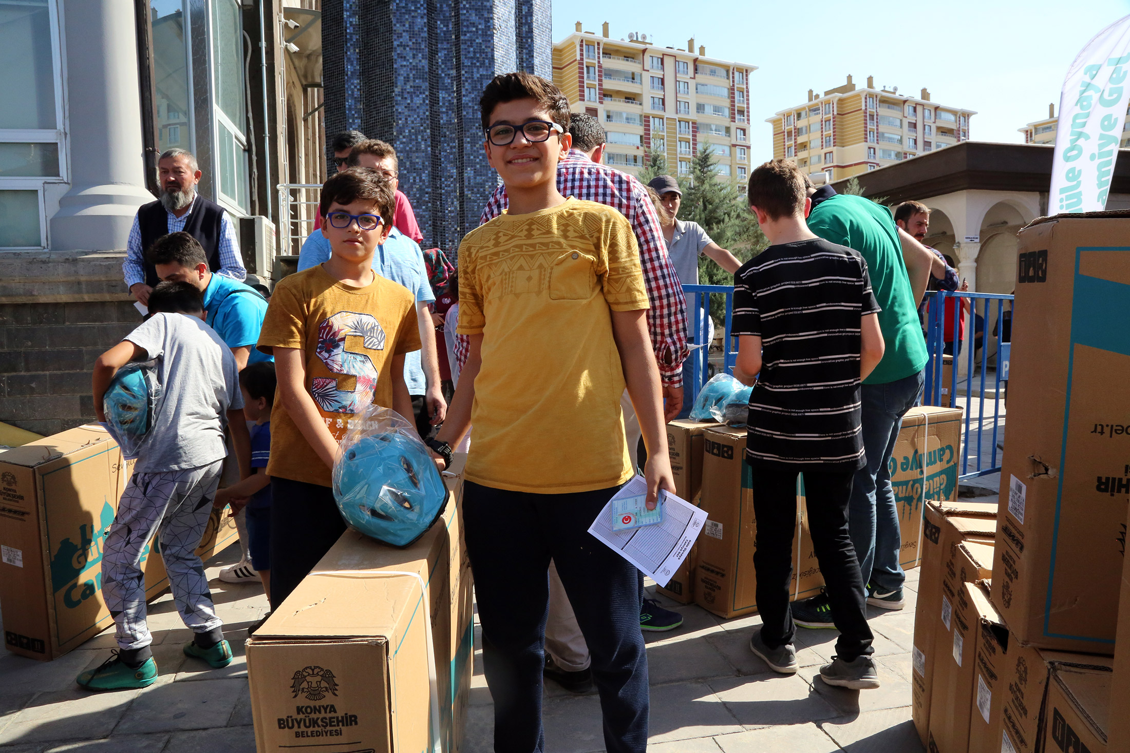Güle Oynaya Camiye Gel Projesi Konya'ya Çok Yakıştı