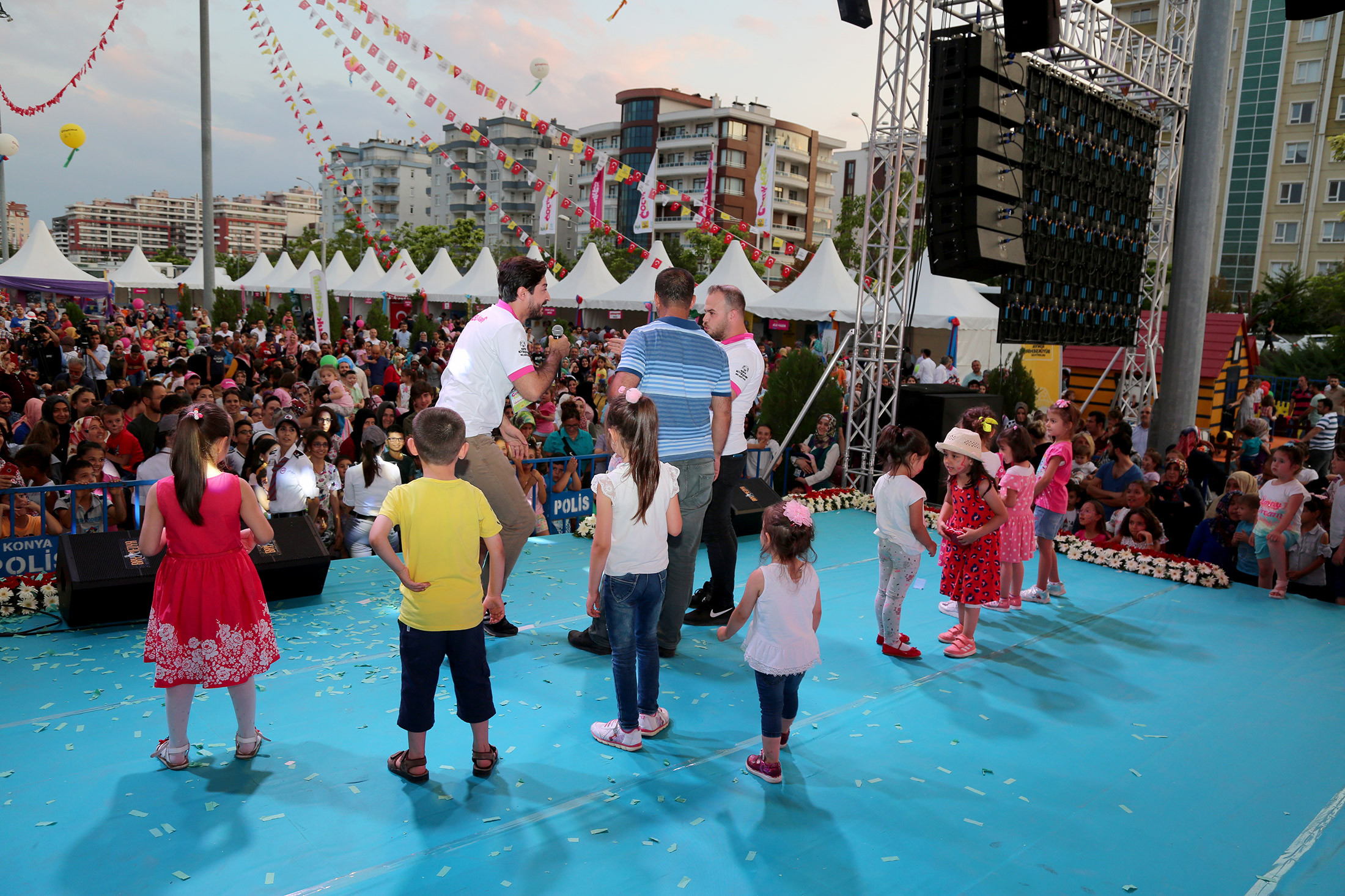 Konya Çocuk Festivali On Binlerce Çocuğu Ağırlıyor