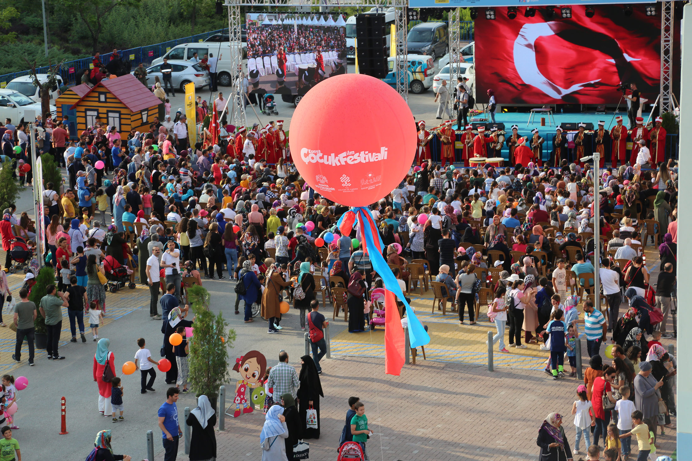 Konya Çocuk Festivali On Binlerce Çocuğu Ağırlıyor