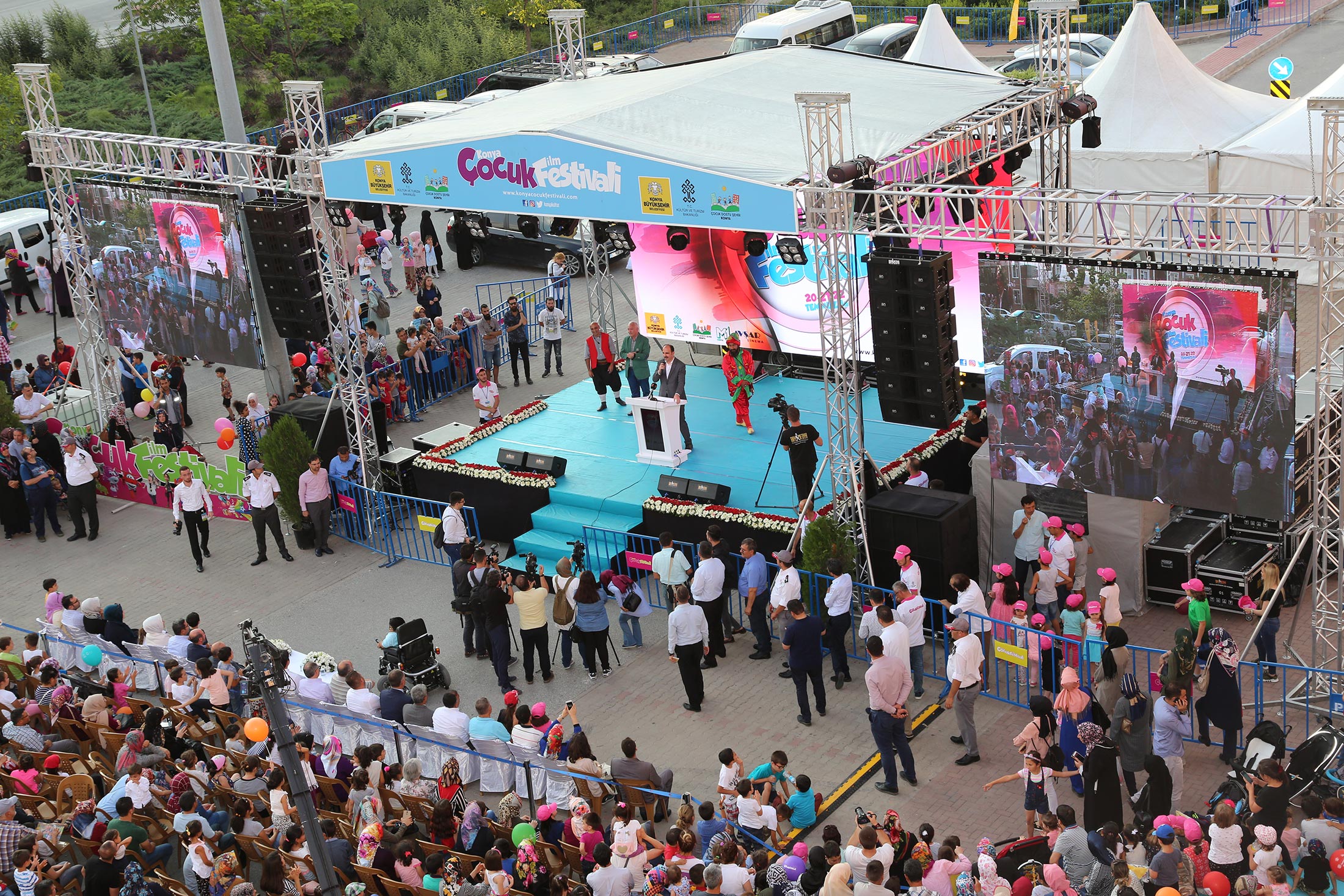 Konya Çocuk Festivali On Binlerce Çocuğu Ağırlıyor