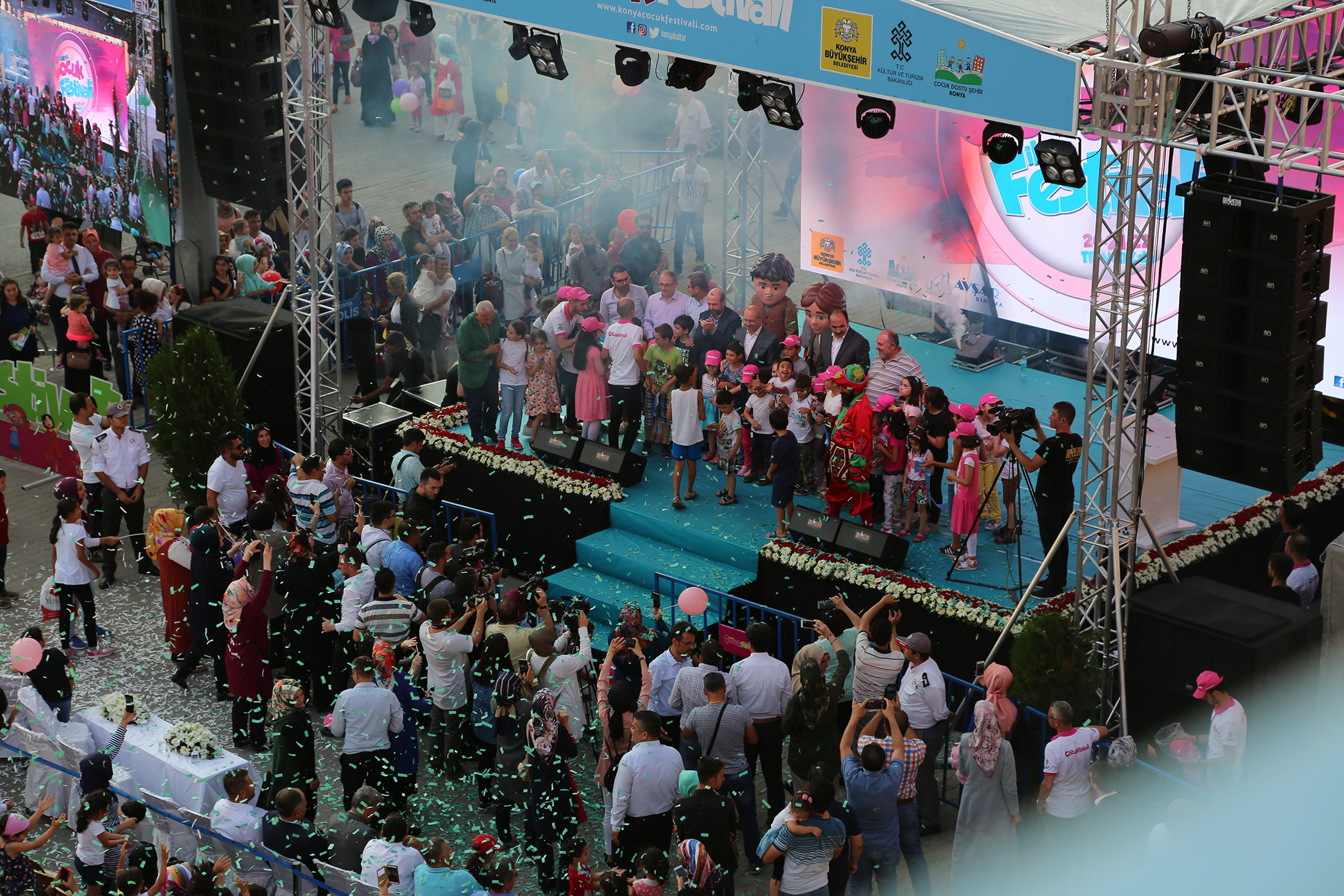 Konya Çocuk Festivali On Binlerce Çocuğu Ağırlıyor