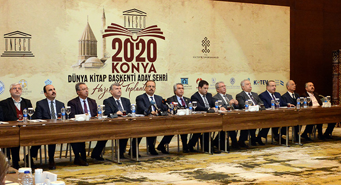 Konya, UNESCO 2020 Dünya Kitap Başkenti Aday Şehri 