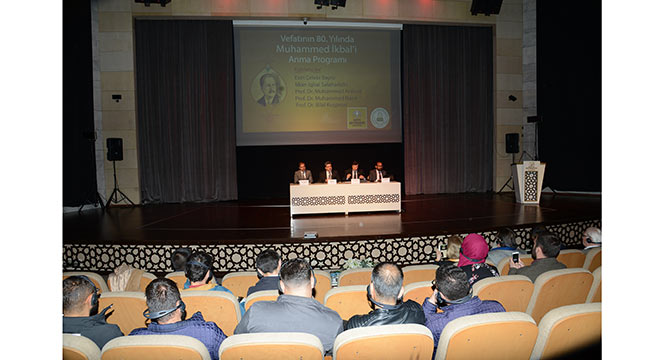 Muhammed İkbal Vefatının 80. Yıldönümünde Konya'da Anıldı