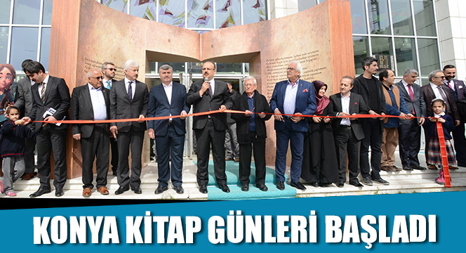 Konya Kitap Günleri Başladı