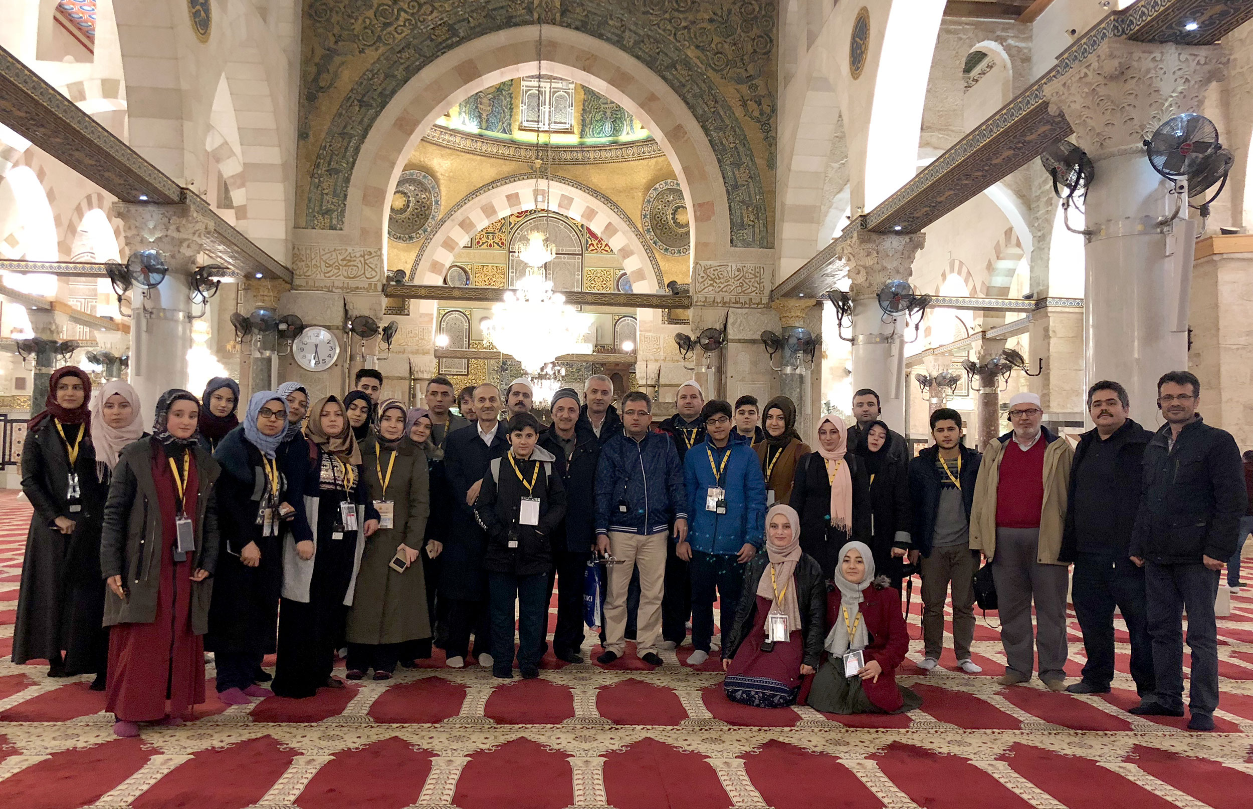 Başarılı Öğrenciler Kudüs Gezisi ile Ödüllendirildi