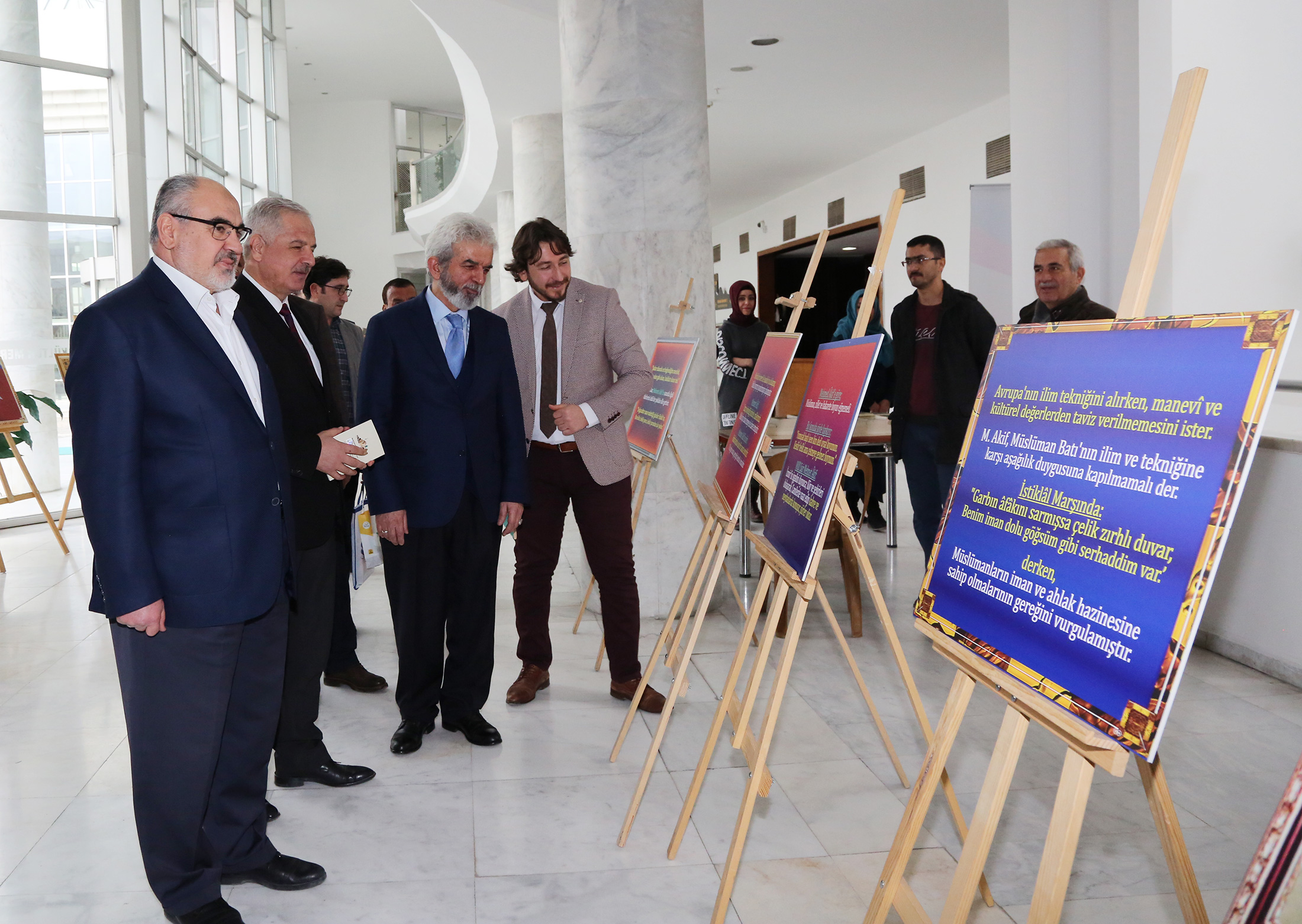 Milli Şairimiz Mehmet Akif Ersoy Anıldı 