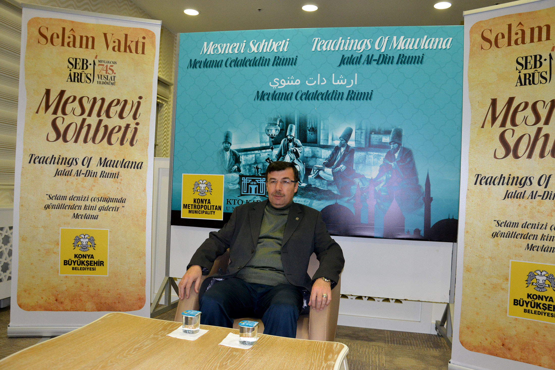 Büyükşehir'den Hz. Mevlana'nın Misafirlerine Mesnevi Sohbeti