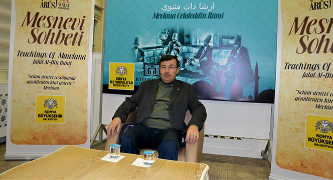 Büyükşehir'den Hz. Mevlana'nın Misafirlerine Mesnevi Sohbeti