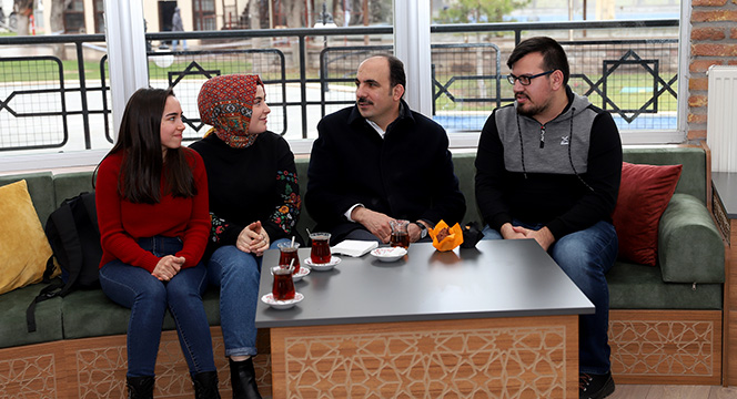 Dede Bahçesi Millet Kıraathanesi Konyalıların Hizmetinde