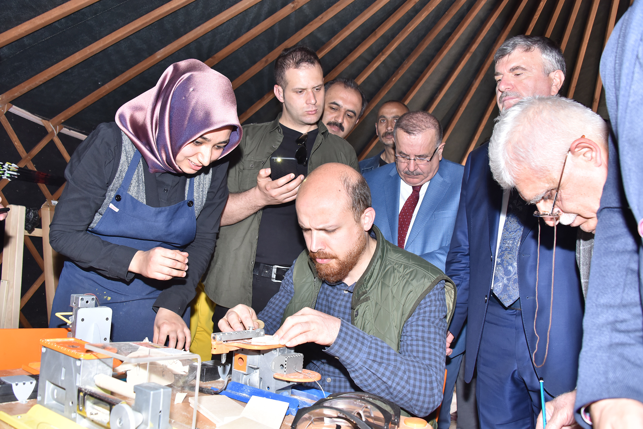 Okçular Kalehan Ecdat Bahçesi'nde Hünerlerini Sergiliyor 