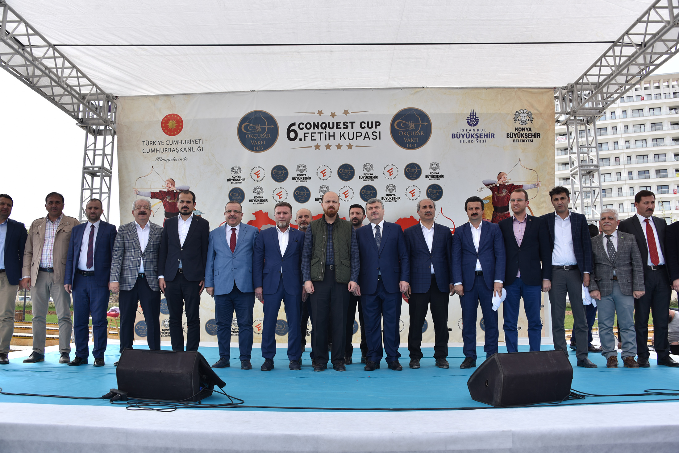 Okçular Kalehan Ecdat Bahçesi'nde Hünerlerini Sergiliyor 