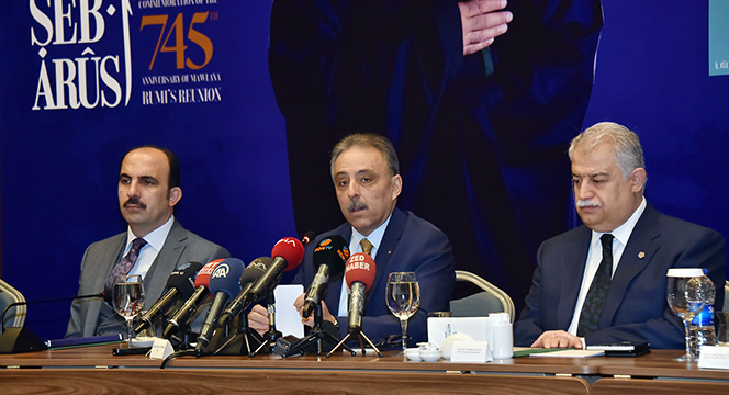 Hz. Mevlana Bu Yıl 'Selam Vakti' ile Anılacak