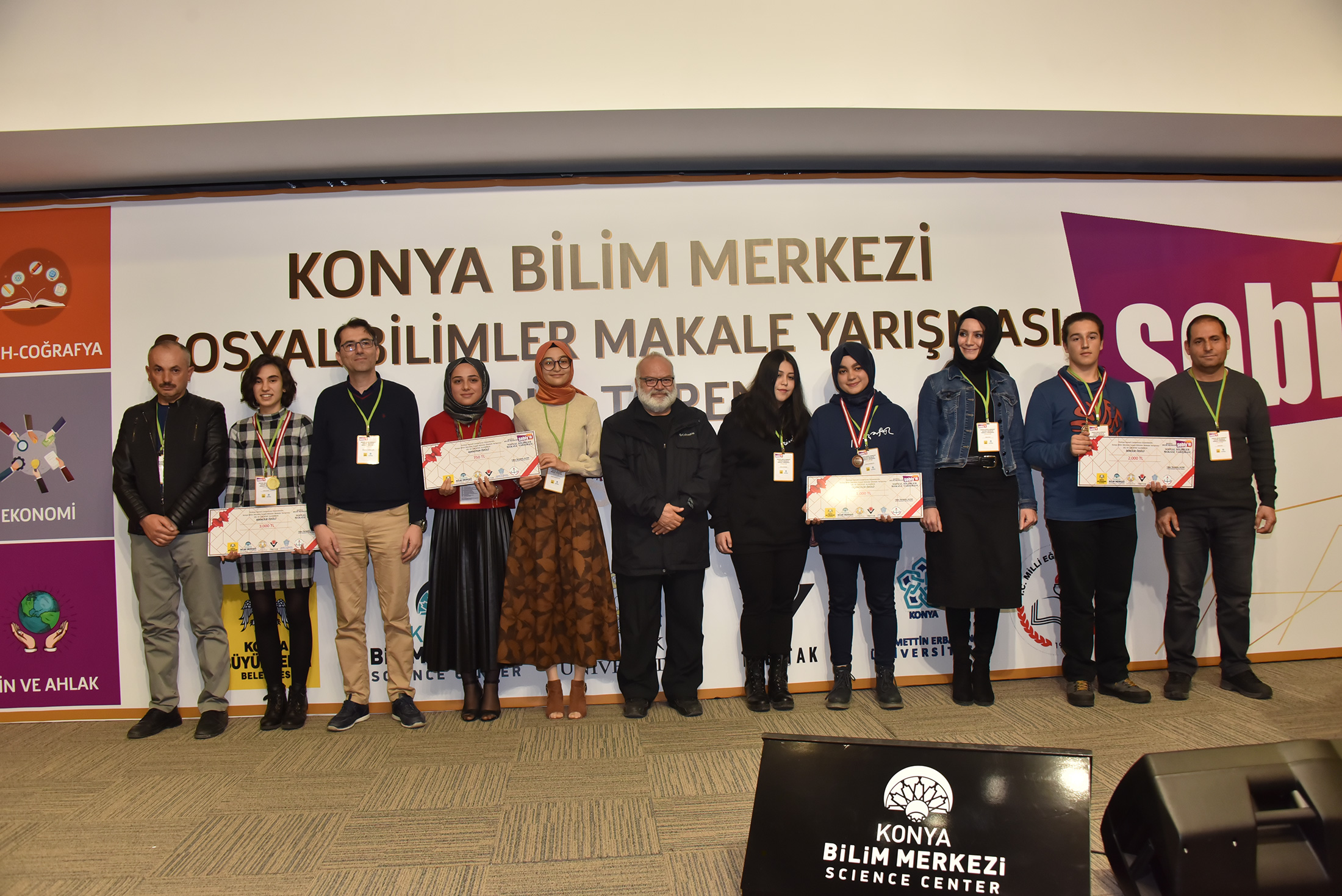 Geleceğin Beyinleri Ödüllendirildi