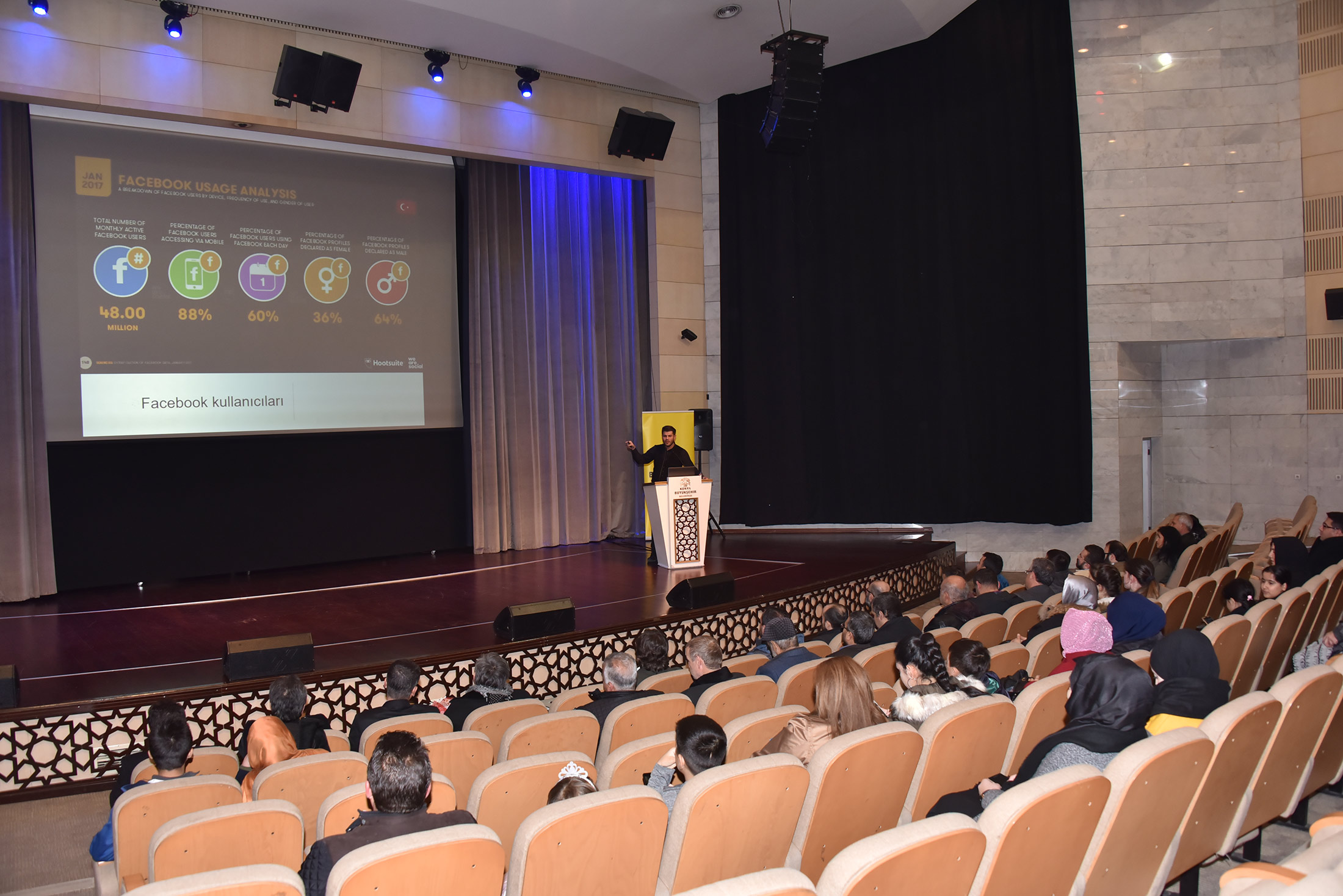 Şehir Konferansları'nda 'Sosyal Medya ve Türkiye' Ele Alındı