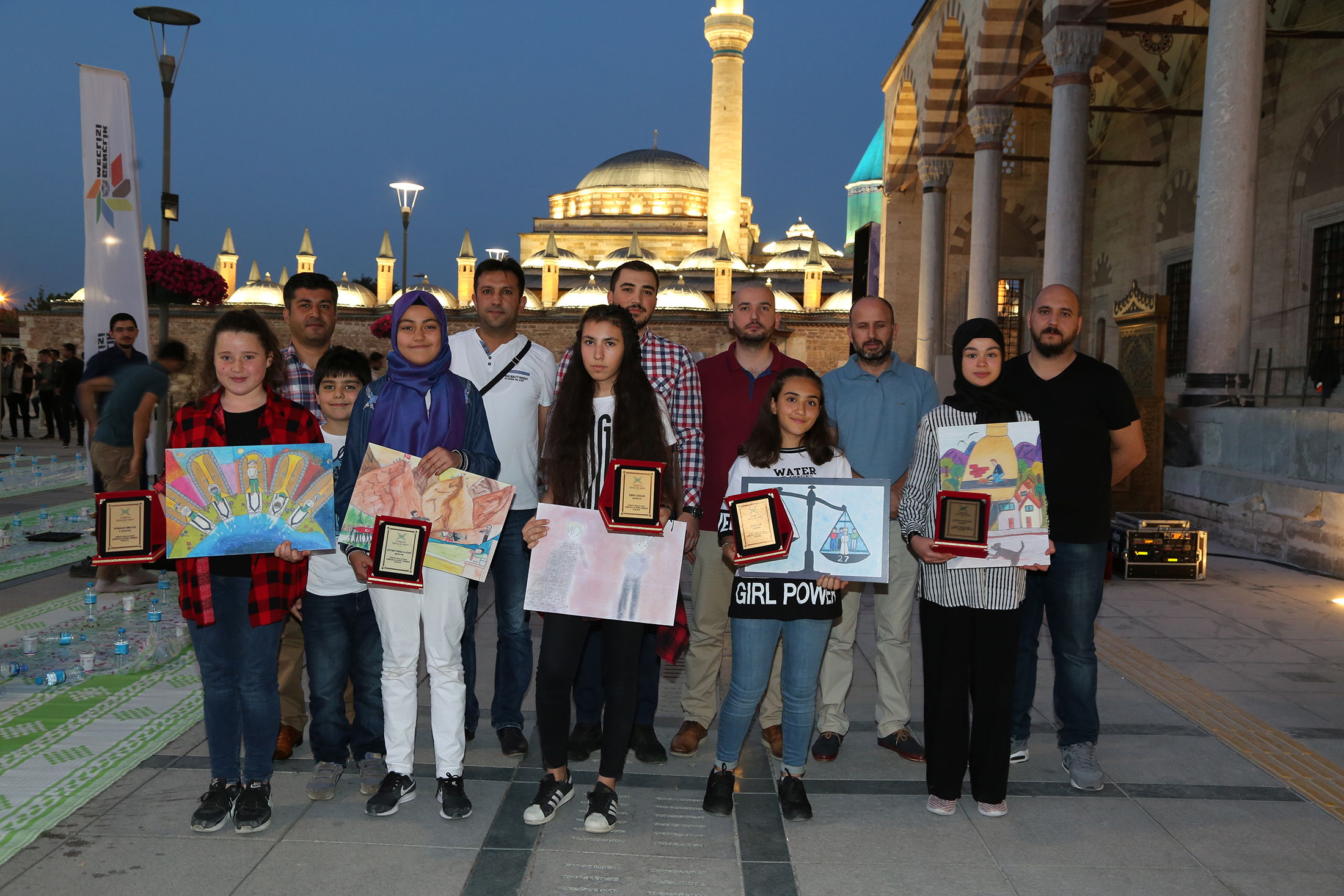 Konyalı Gençler Mazlum Milletleri Unutmadı