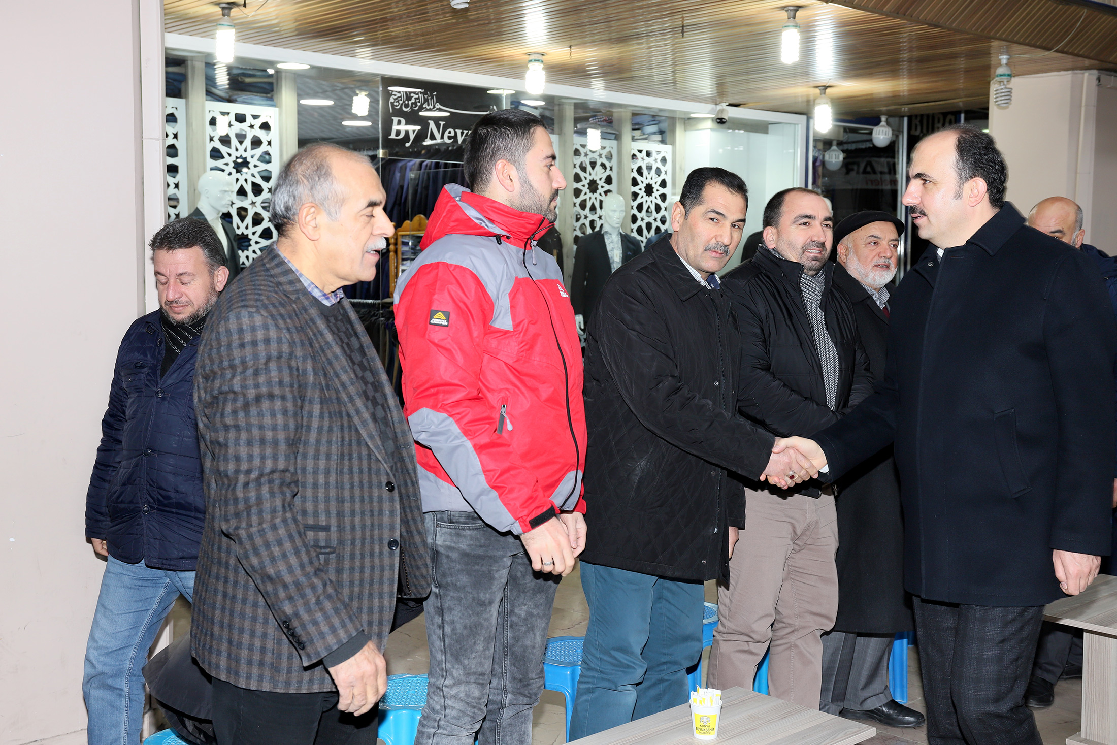 Başkan Altay Mevlana Çarşısı Esnaflarıyla Buluştu