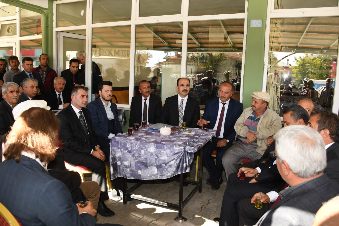 Başkan Altay Ahırlı ve Yalıhüyük'te Vatandaşlarla Buluştu