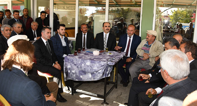 Başkan Altay Ahırlı ve Yalıhüyük'te Vatandaşlarla Buluştu