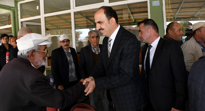 Başkan Altay Ahırlı ve Yalıhüyük'te Vatandaşlarla Buluştu