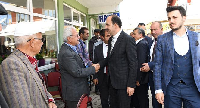 Başkan Altay Ahırlı ve Yalıhüyük'te Vatandaşlarla Buluştu