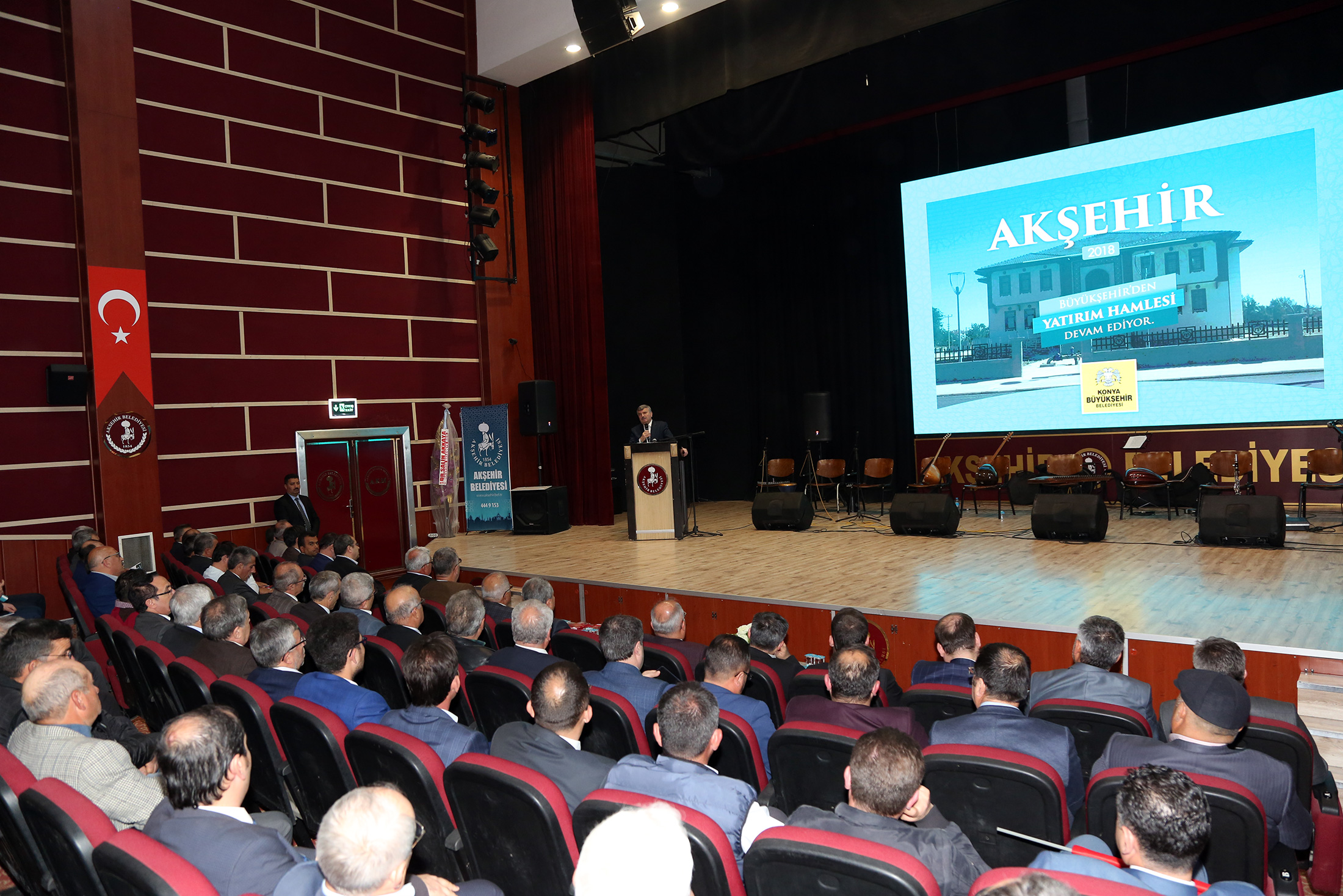 Büyükşehir'den Akşehir'e Yatırım Yağmuru