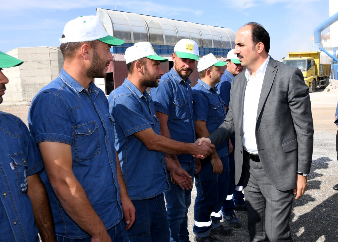 Başkan Altay Akşehir'de Yatırımları İnceledi, Vatandaşla Buluştu