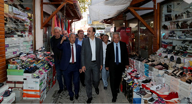 Başkan Altay Akşehir'de Yatırımları İnceledi, Vatandaşla Buluştu