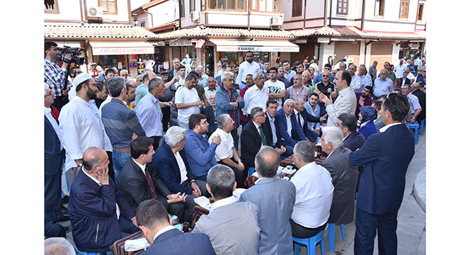 Başkan Altay Bedesten Esnafı ile Buluştu 