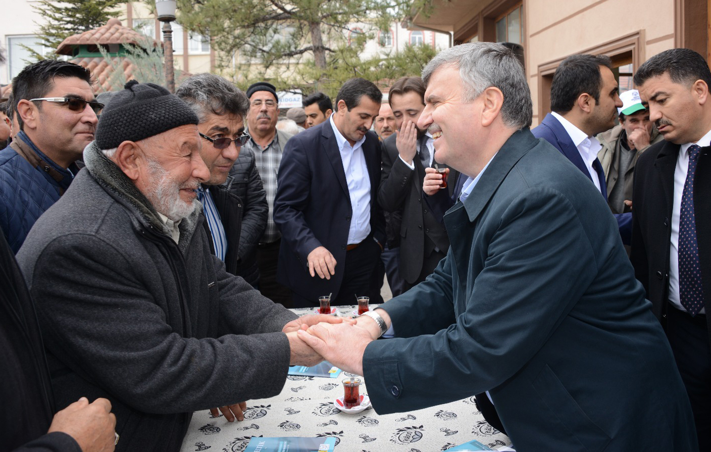 Başkan Akyürek Çeltik'te Yatırımları İnceledi, Halkla Buluştu