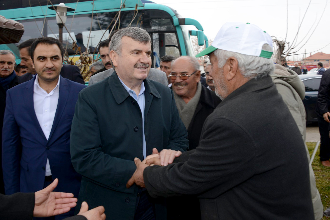 Başkan Akyürek Çeltik'te Yatırımları İnceledi, Halkla Buluştu