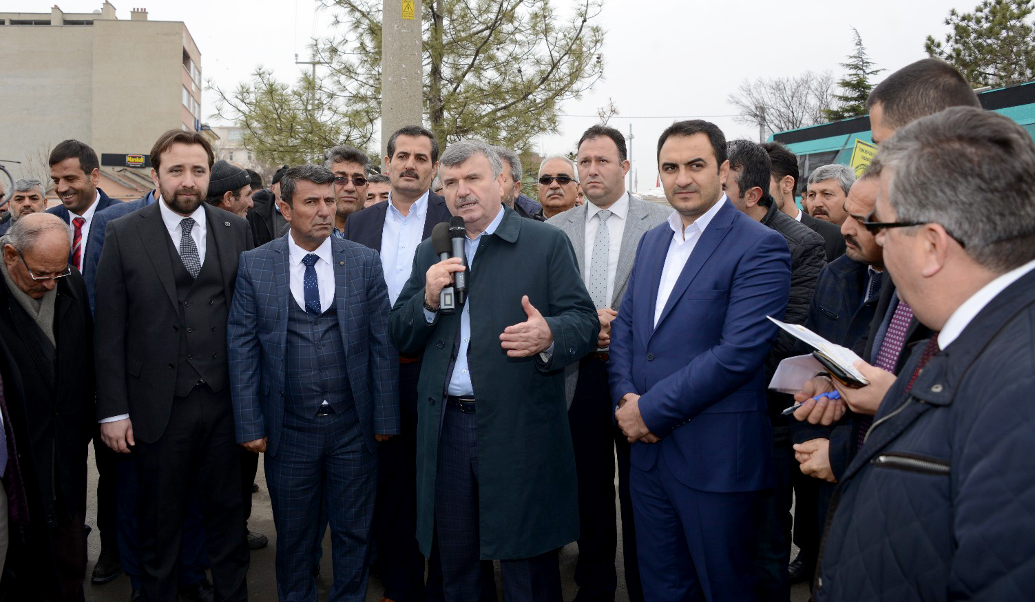 Başkan Akyürek Çeltik'te Yatırımları İnceledi, Halkla Buluştu