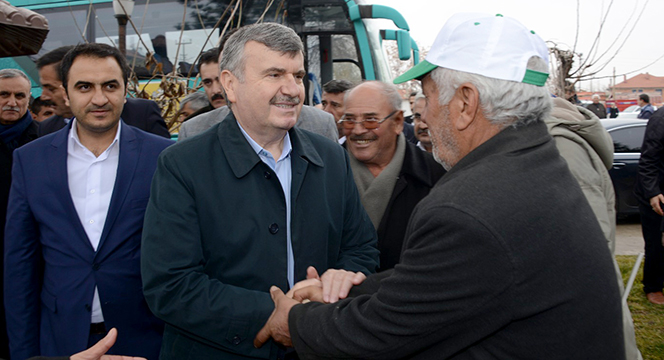 Başkan Akyürek Çeltik'te Yatırımları İnceledi, Halkla Buluştu