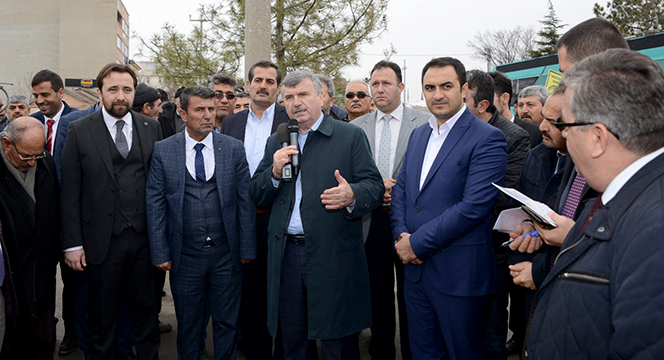 Başkan Akyürek Çeltik'te Yatırımları İnceledi, Halkla Buluştu