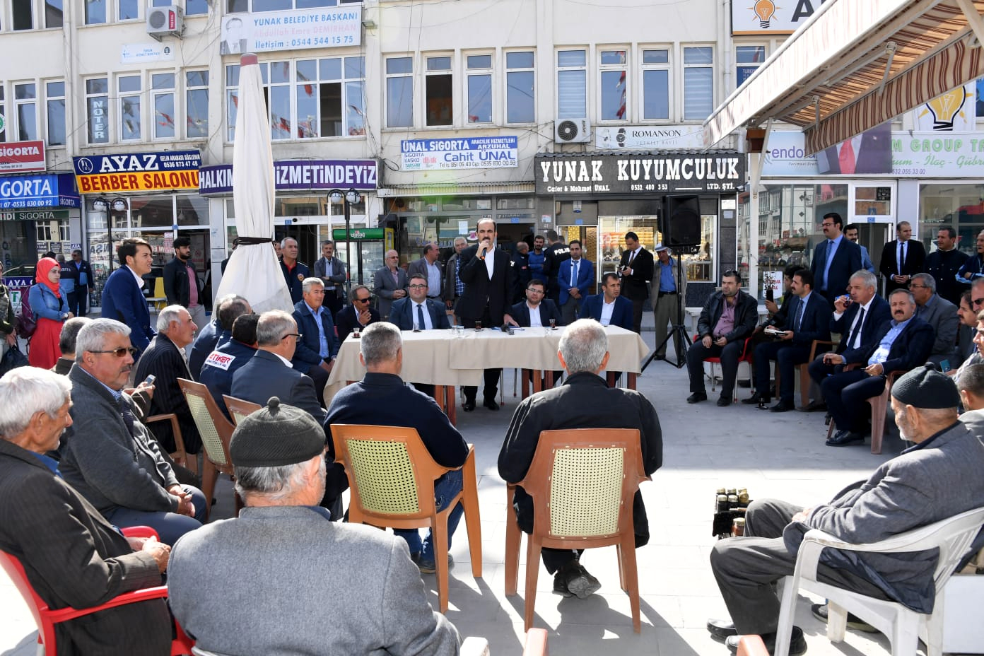 Başkan Altay Çeltik ve Yunak'ta Vatandaşlarla Buluştu