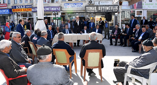 Başkan Altay Çeltik ve Yunak'ta Vatandaşlarla Buluştu