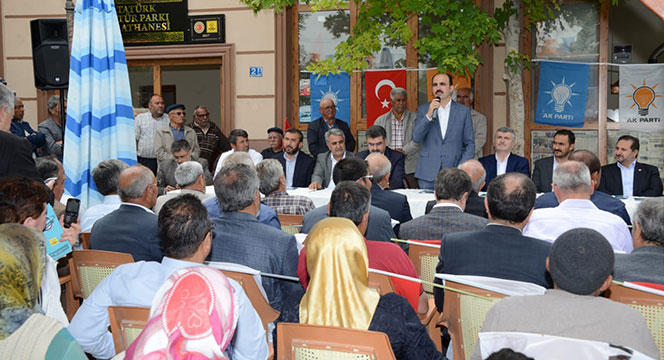 Başkan Altay Çeltik, Yunak ve Tuzlukçu'da Vatandaşla Buluştu