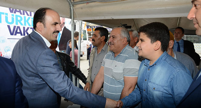 Başkan Altay Çeltik, Yunak ve Tuzlukçu'da Vatandaşla Buluştu