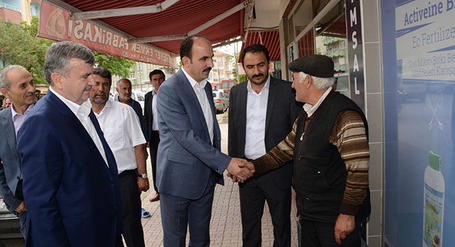 Başkan Altay Çeltik, Yunak ve Tuzlukçu'da Vatandaşla Buluştu
