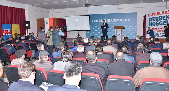 'Aladağ Projesi Derbent'e Çağ Atlatacak'