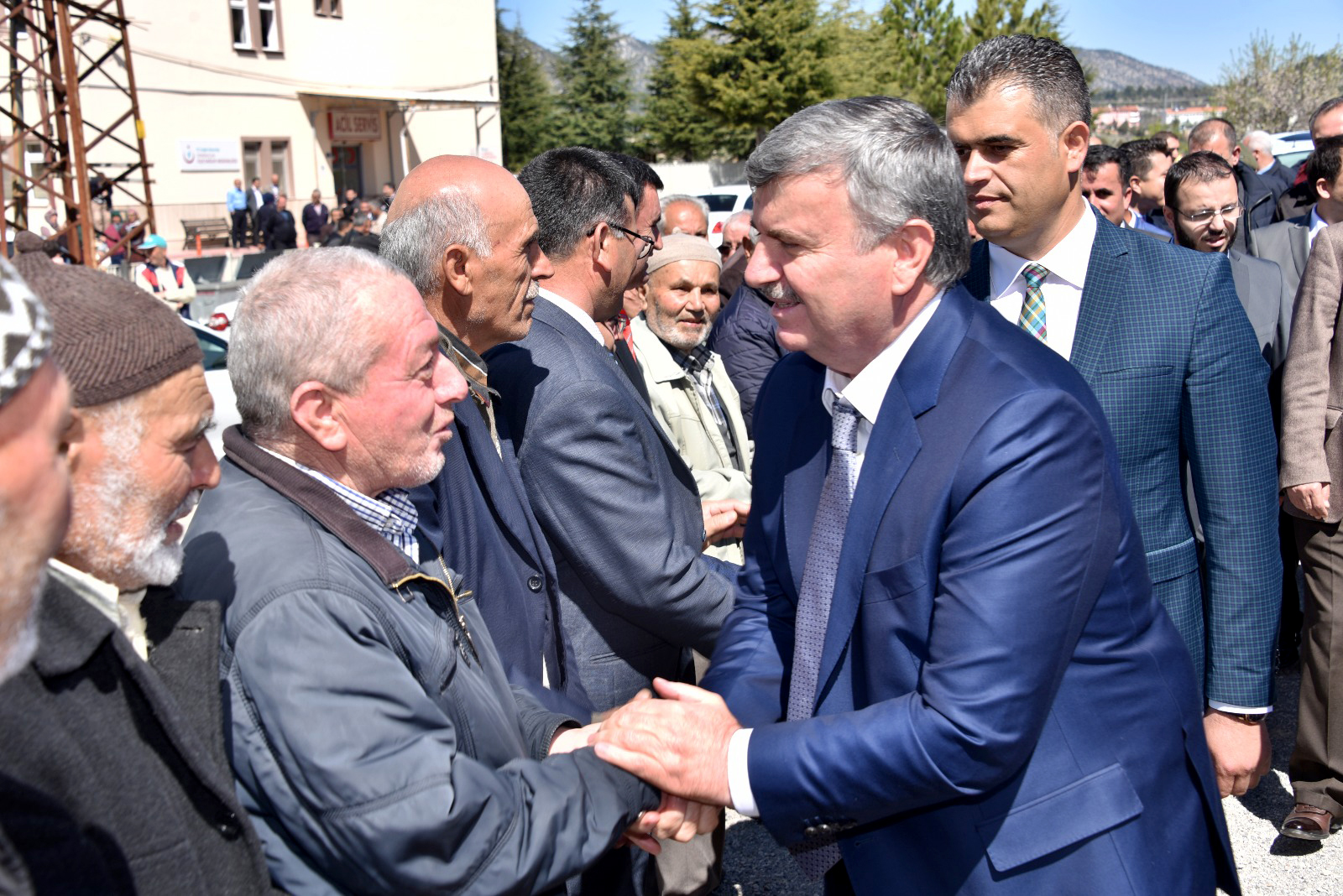 Başkan Akyürek Derebucaklılarla Buluştu, Yatırımları İnceledi 