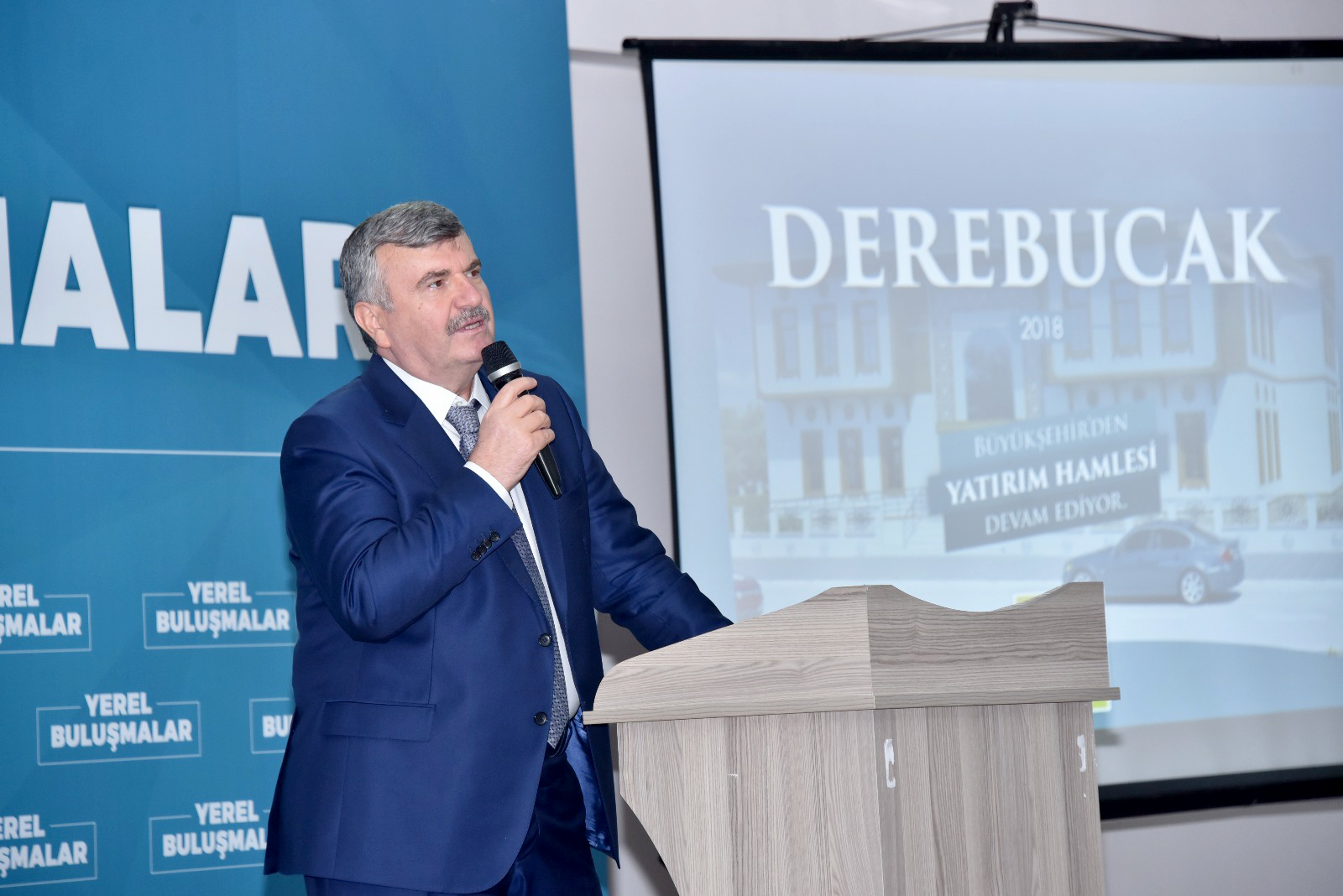 Başkan Akyürek Derebucaklılarla Buluştu, Yatırımları İnceledi 