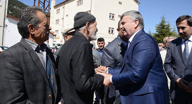 Başkan Akyürek Derebucaklılarla Buluştu, Yatırımları İnceledi 