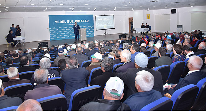 Başkan Akyürek Derebucaklılarla Buluştu, Yatırımları İnceledi 